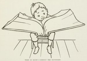 En cas de doute, consultez le dictionnaire
